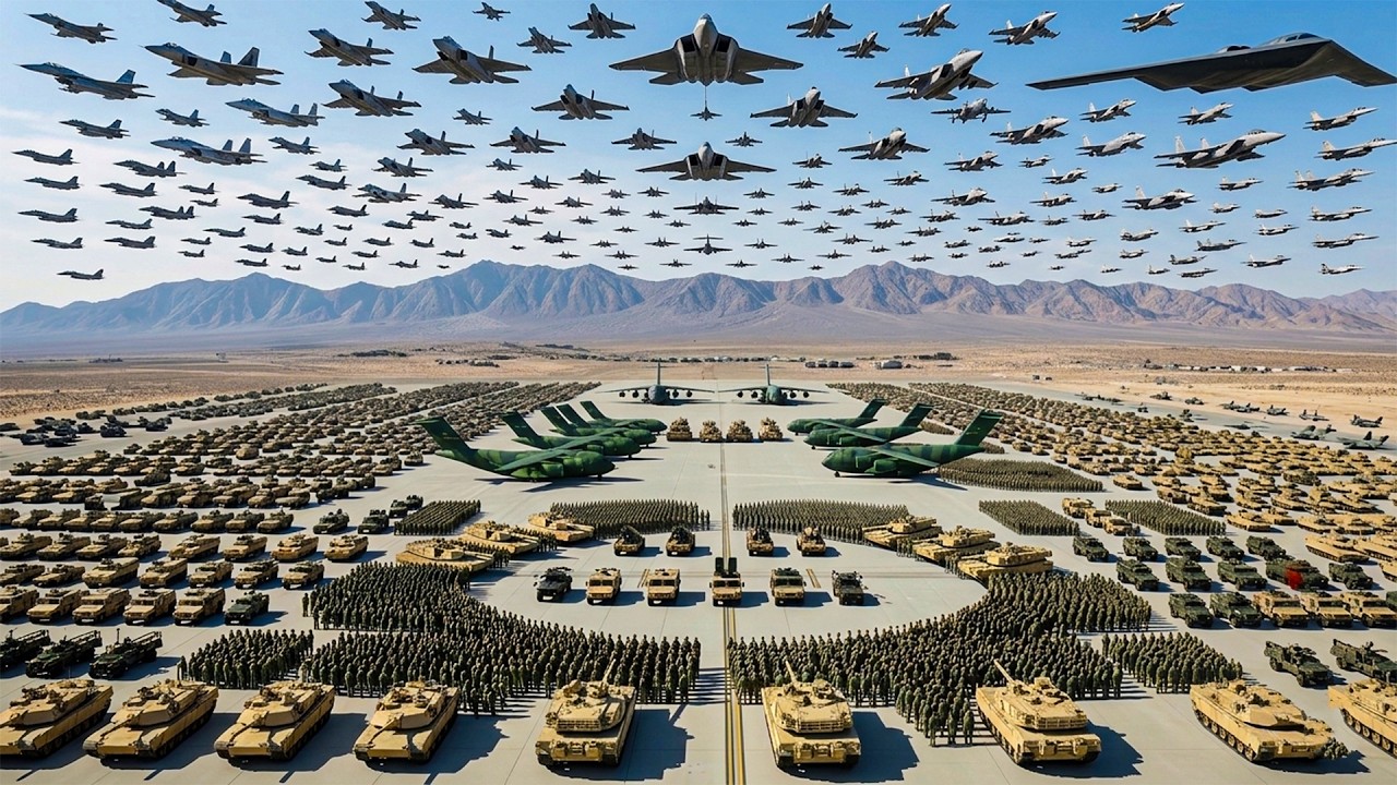 TEHRAN ON HIGH ALERT! 25,000 U.S. Elite Troops Airlifted by C-17 as War Tensions Explode
