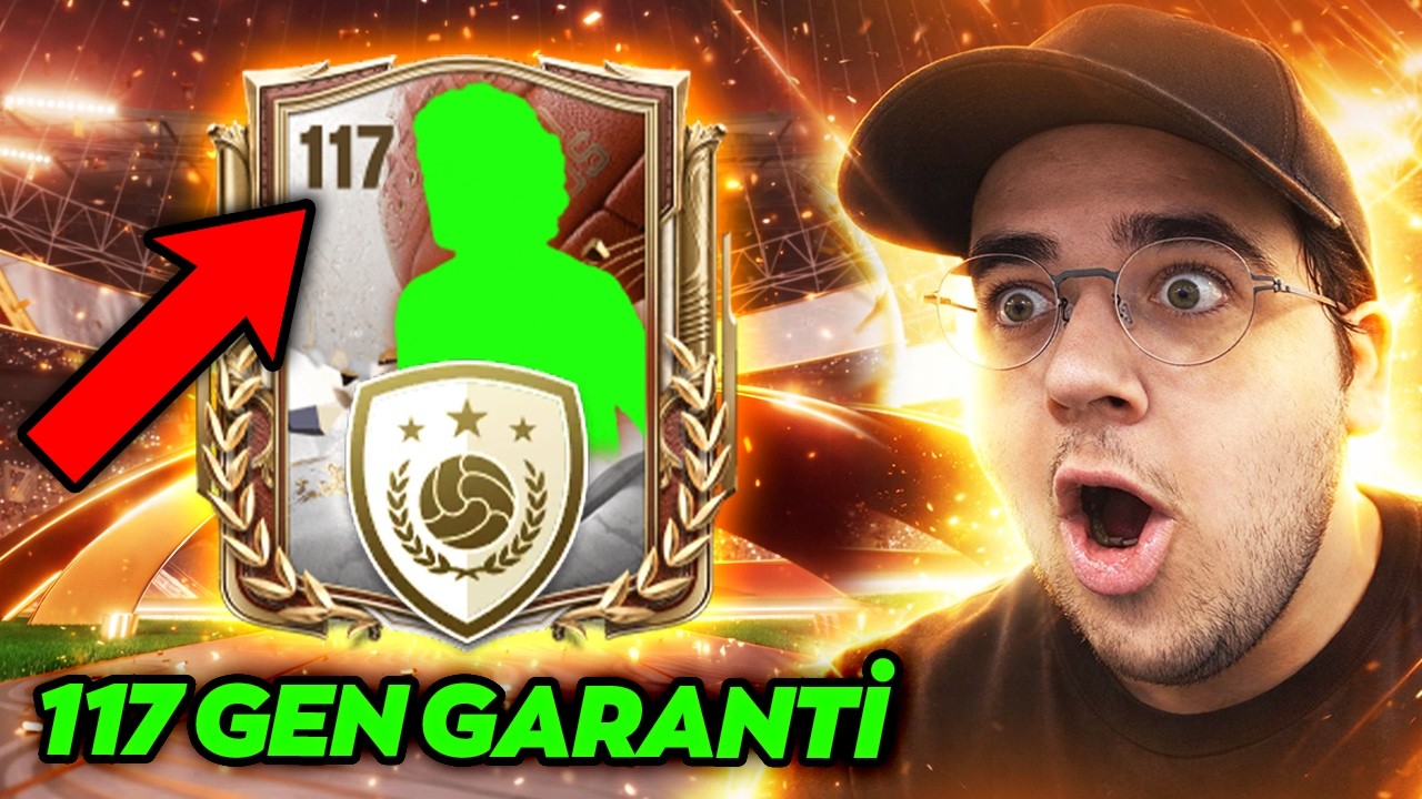 İŞTE O TARİHİ AN 🔥 GARANTİ 117 GEN PAKETİNİ AÇTIM EN İYİSİ ÇIKTI PAKET AÇILIMI FC Mobile