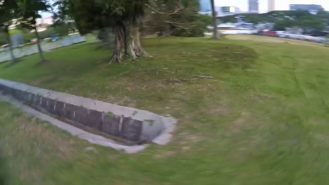 Eachine EV100 720*540 5.8G 72CH FPV Goggles Flight test