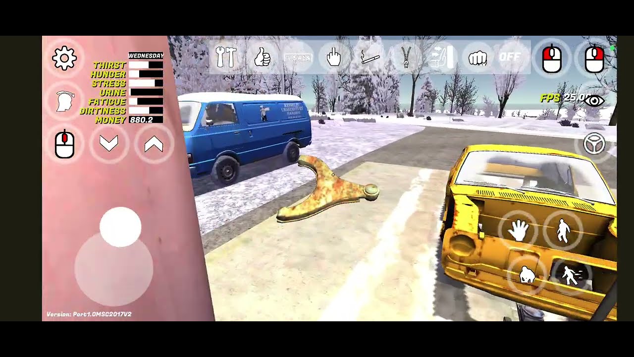 Граю гру my winter car mobile частина 5.