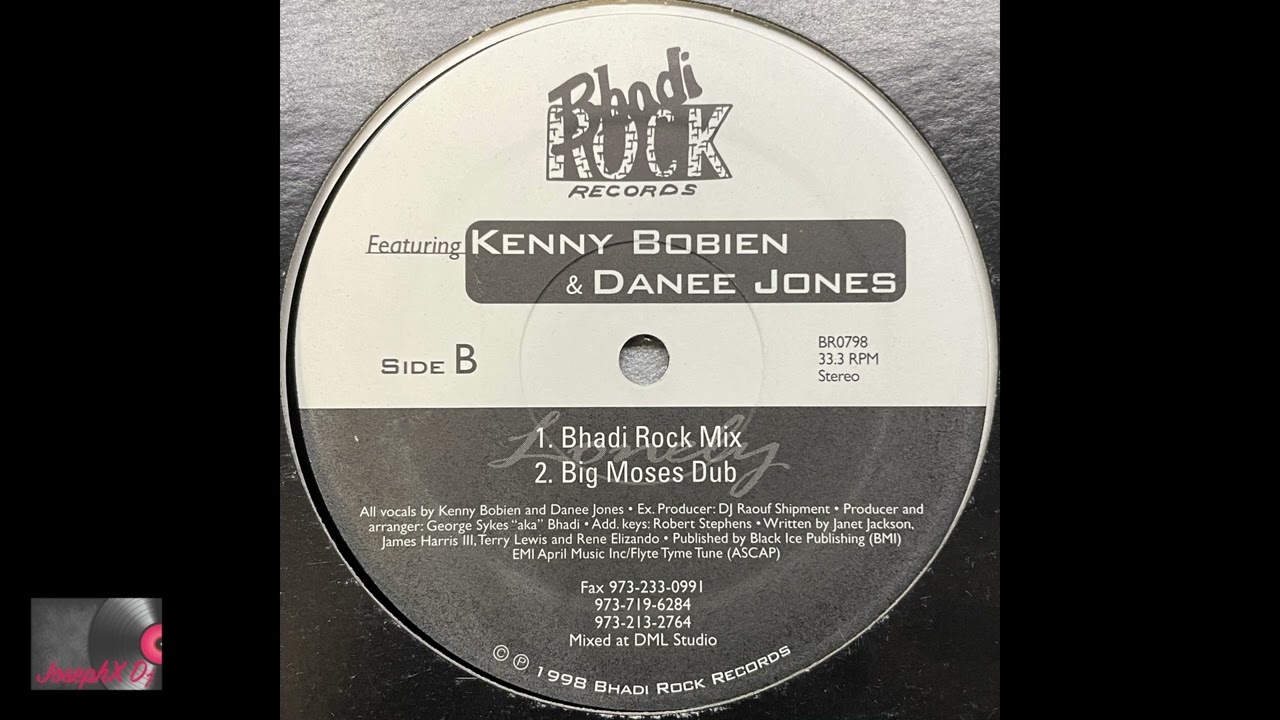 Kenny Bobien & Danee Jones - Lonely (Big Moses Dub)