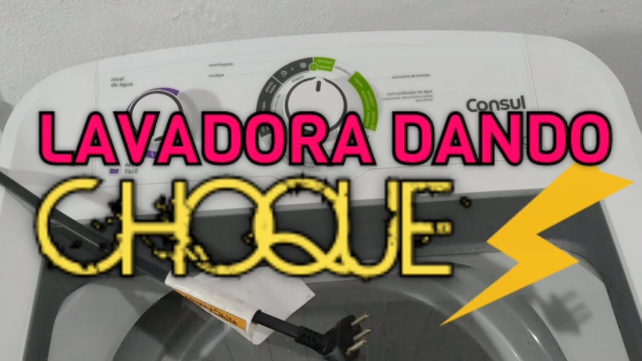LAVADORA DANDO CHOQUE 2 - encontre aonde está o foco - Vídeo 617