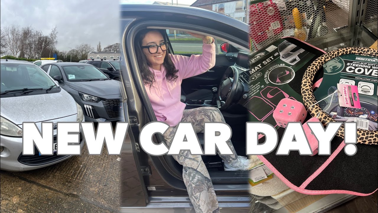 New car day! *emotional* | test driving my new car & picking up my new car! 