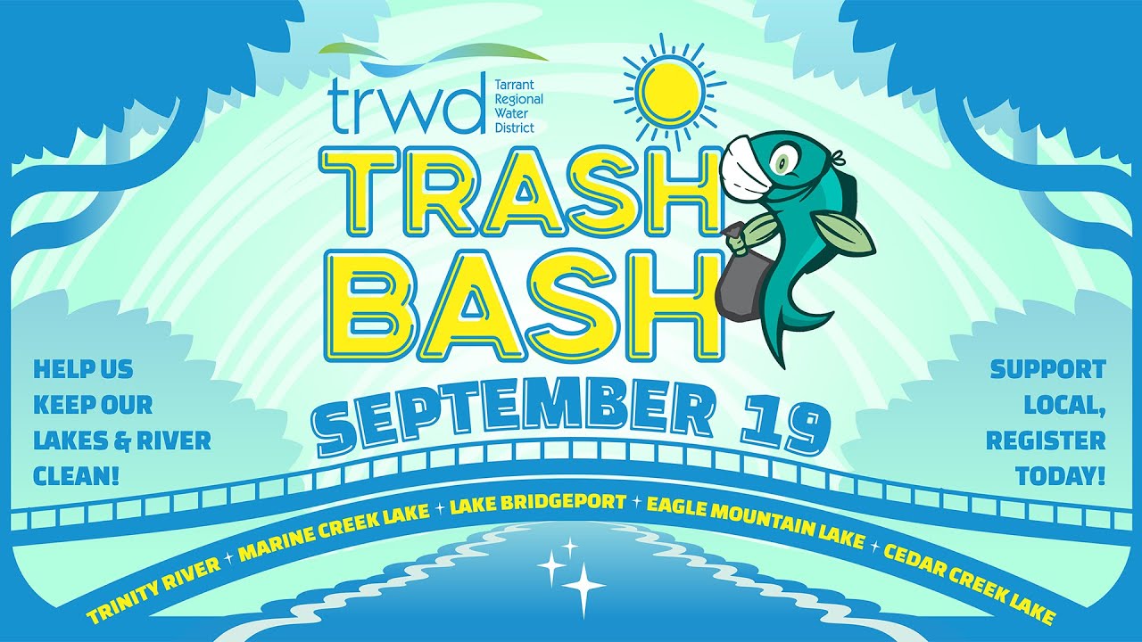 TRWD Trash Bash Keeps Trash Out of Our Waterways