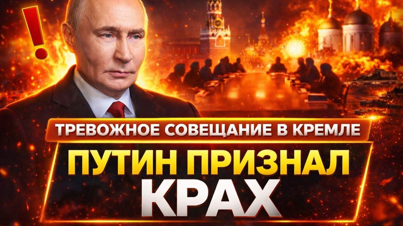 Путин СРОЧНО собрал всех в Кремле! Это хотели СКРЫТЬ: у РФ больше ПРОБЛЕМЫ. Правда вылезла наружу