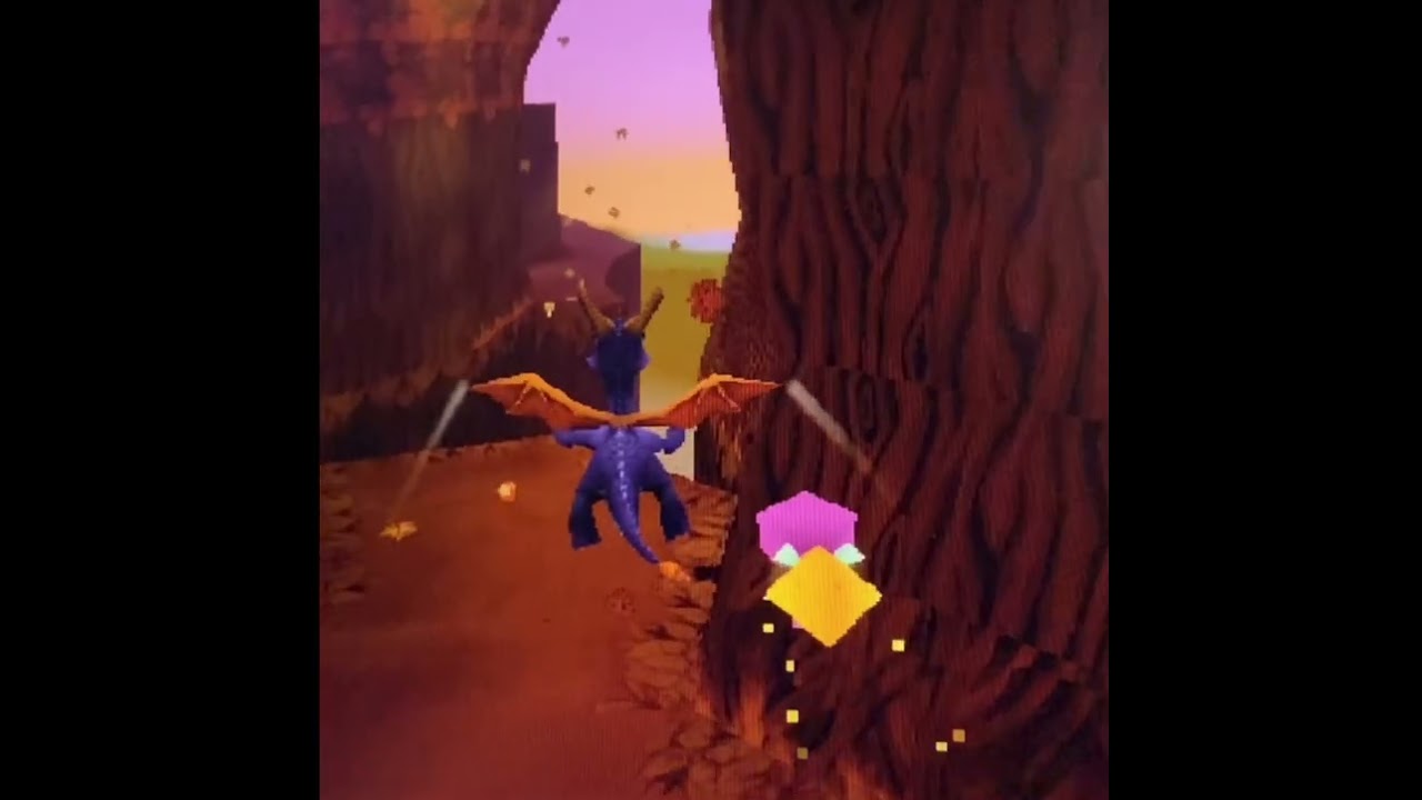 REUPLOAD: Spyro In Slow Motion Featuring Spaghetti Spyro: Autumn Fairy Home (fanmade remake)