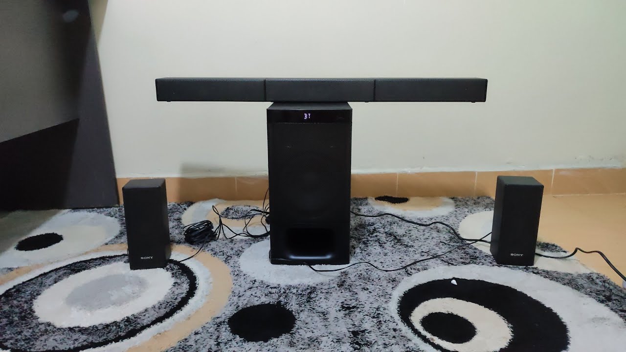 Обзор и тест звука домашнего кинотеатра Sony HT-s500rf 5.1