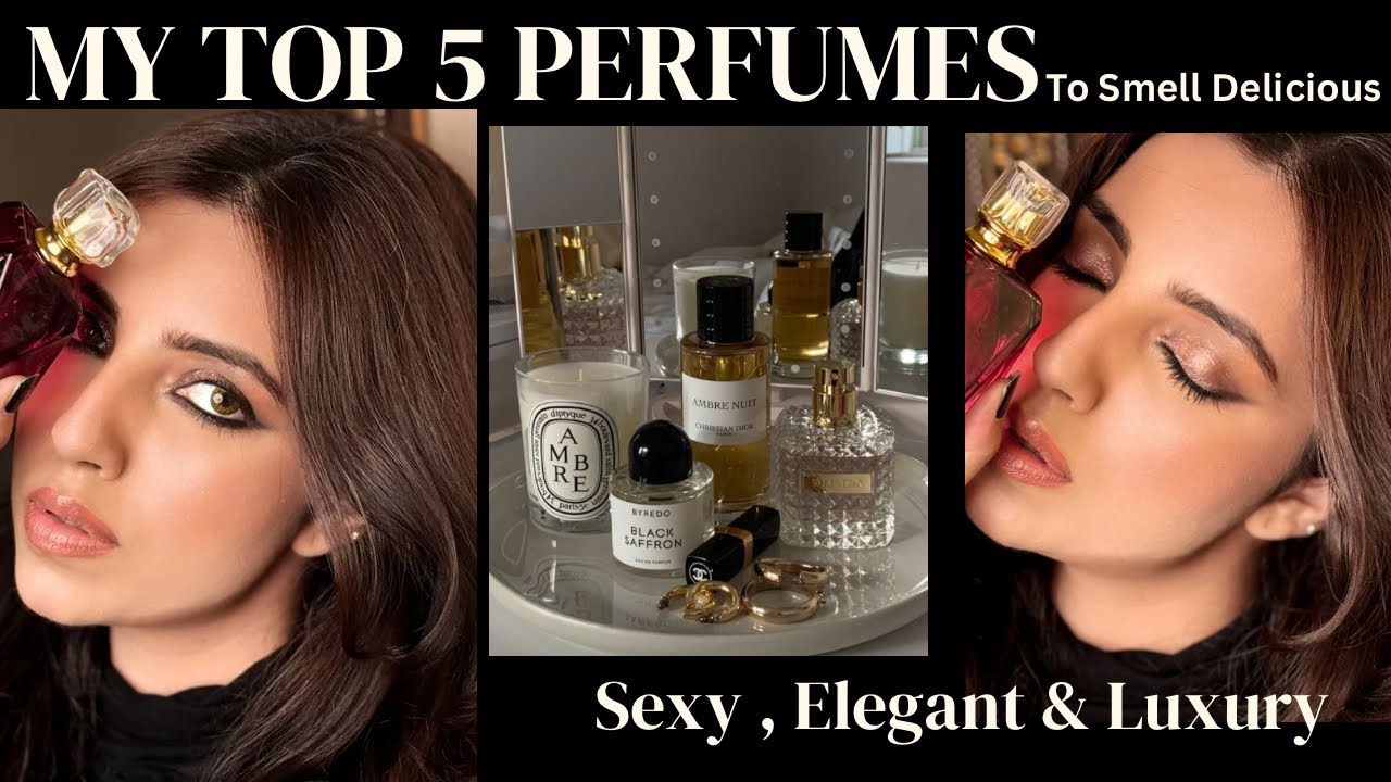Top 5  Perfumes for  Women 🤍 Long Lasting , Elegant & Luxurious