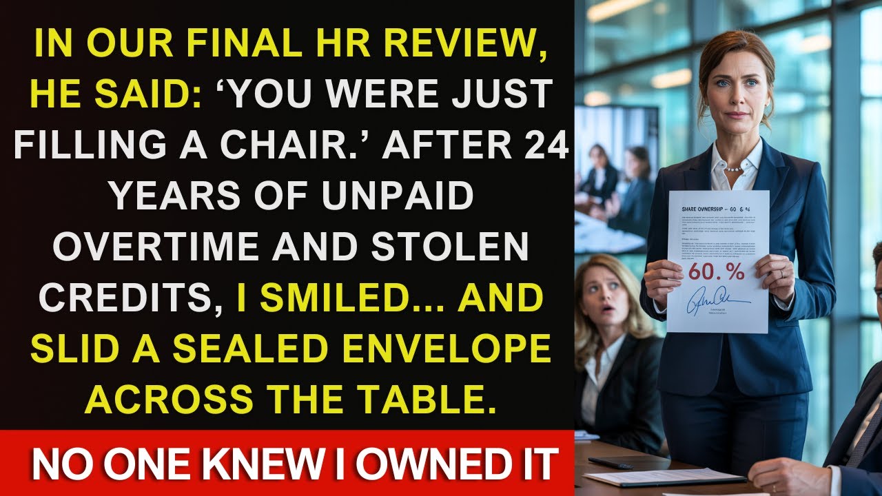 My Male Boss Fired Me, While He Had No Idea I Own 60% Of The Company Stock