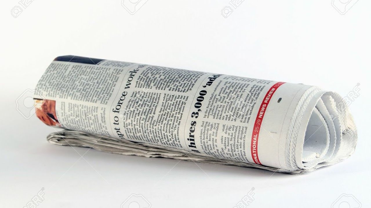 Best out of waste craft idea using Newspaper / How to make Stationery Organizer
