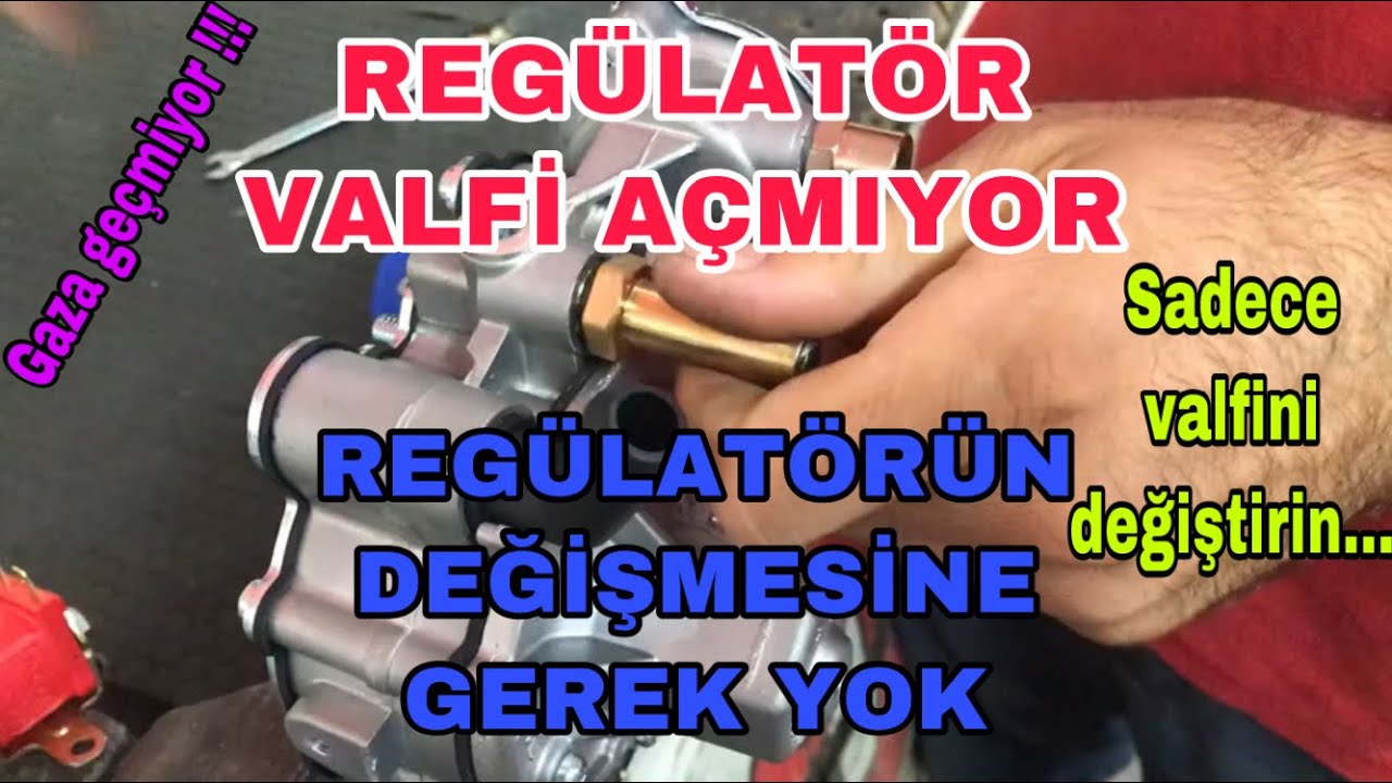REGÜLATÖR EMNİYET VALFİ NASIL DEĞİŞİR