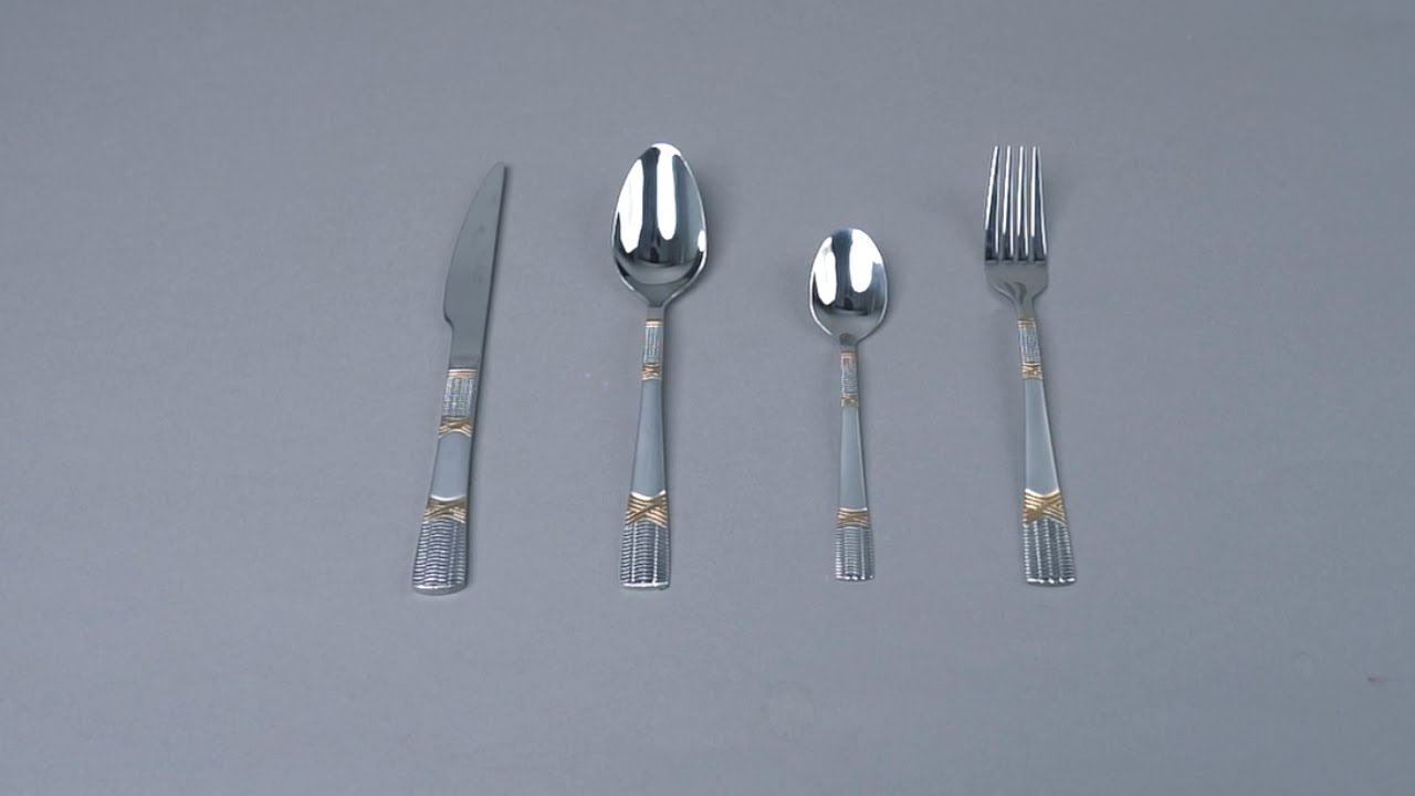 24 PCS Stainless Steel Cutlery Set Lush (Unboxing)