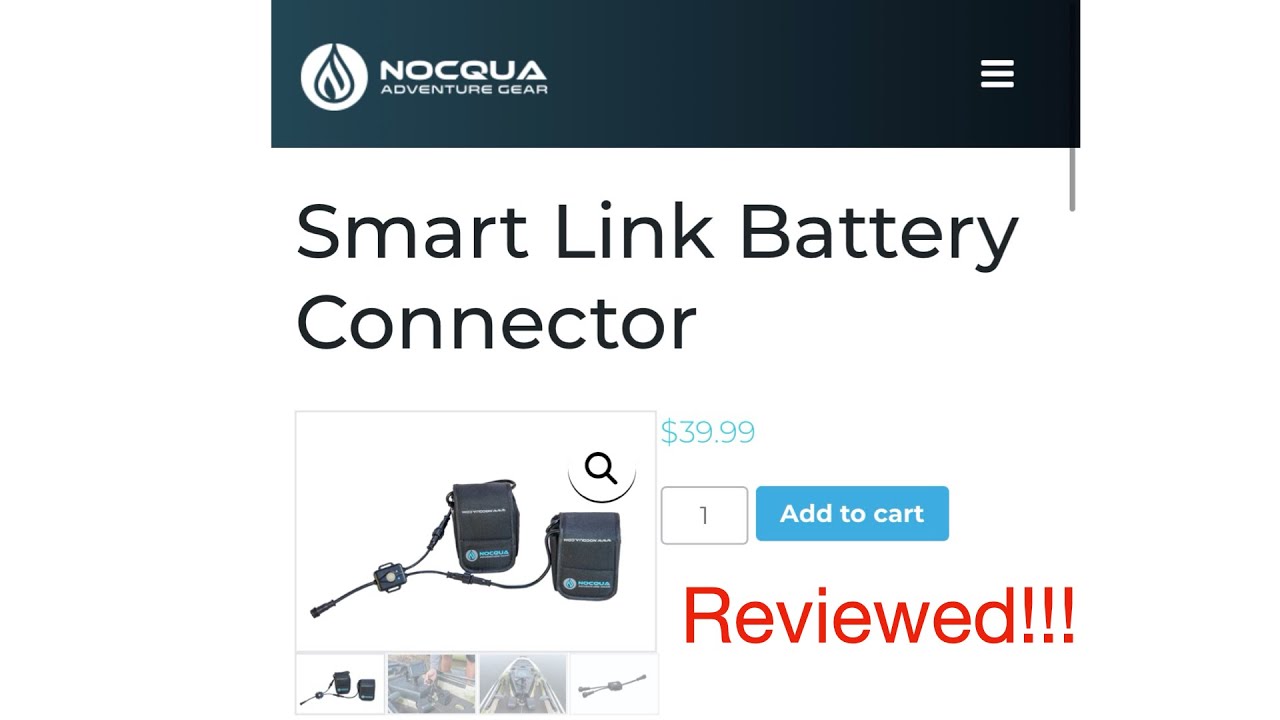 Nocqua Adventure Gear Smart Link Battery Connector Review