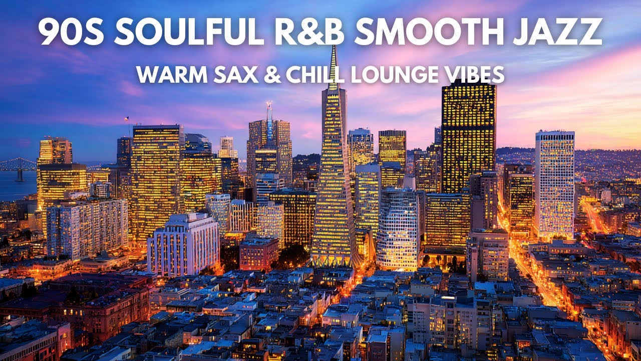 90s Soulful R&B Smooth Jazz Instrumental 🎷 | Elegant Rhodes, Warm Sax & Chill Lounge Vibes