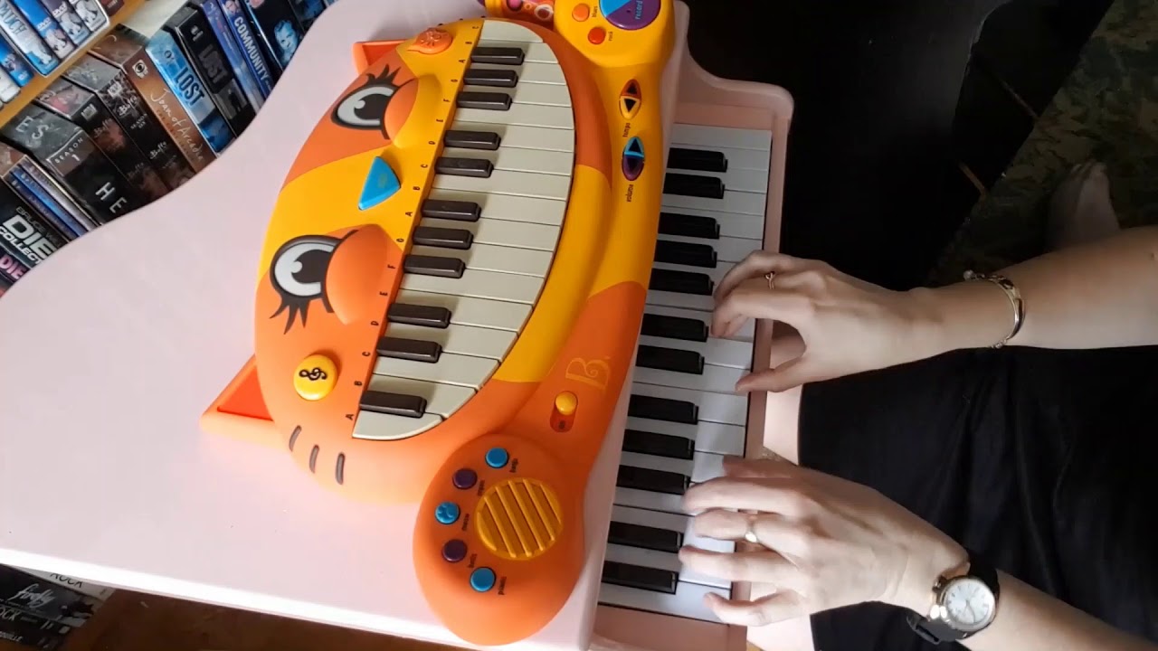 Improv 165: Whimsy Squared (Schylling toy grand piano and B Meowsic keyboard)