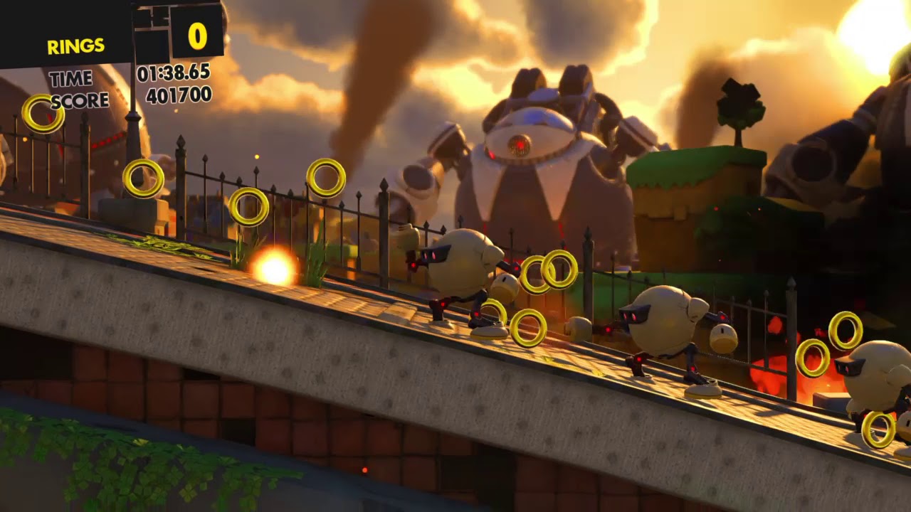 Sonic Forces Mission: Defeat 5 enemies in a row  with a spin attack in stage 3