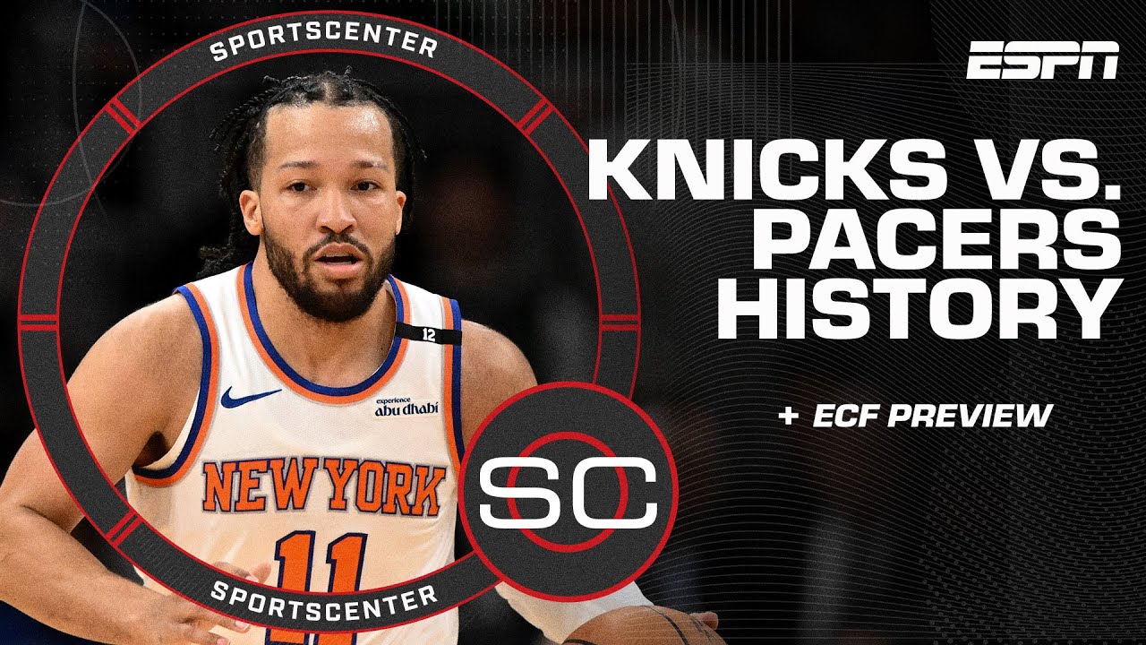 The Knicks vs. Pacers PLAYOFF HISTORY 🎥 | SportsCenter