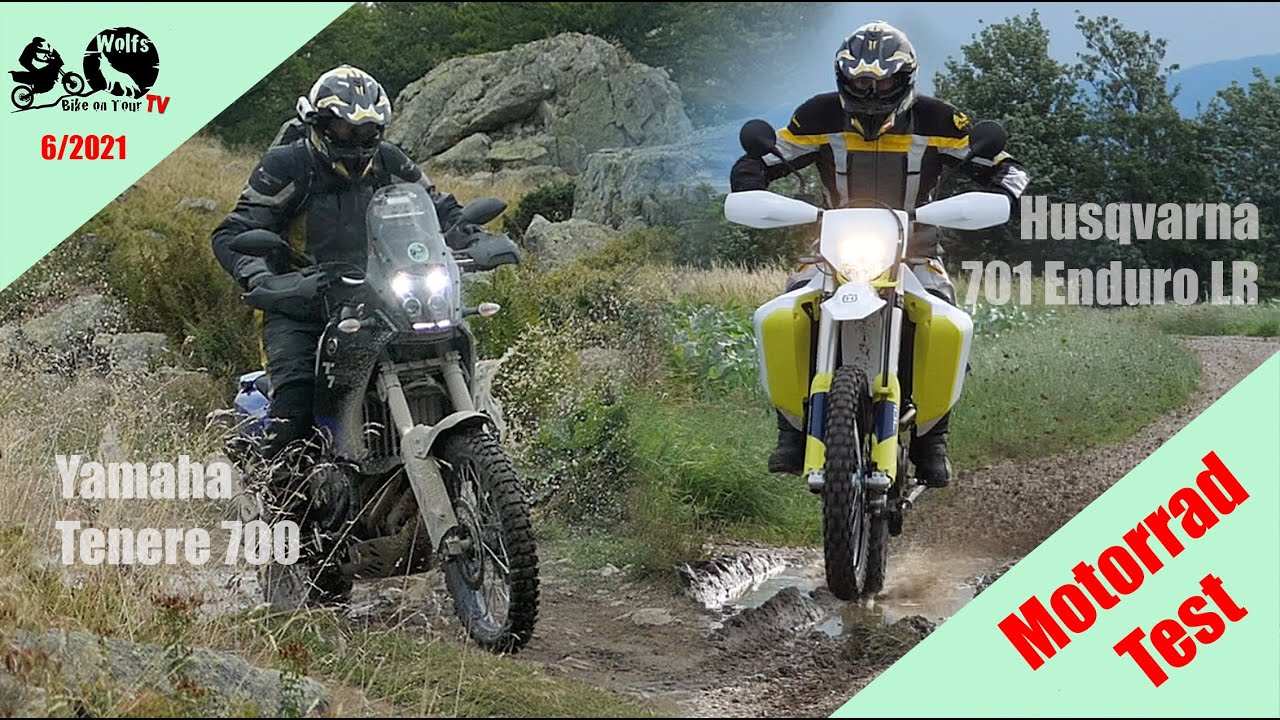 Wolf vergleicht Motorräder: Husqvarna 701 Enduro LR | Yamaha Tenere 700 | Dualsport vs. Reiseenduro
