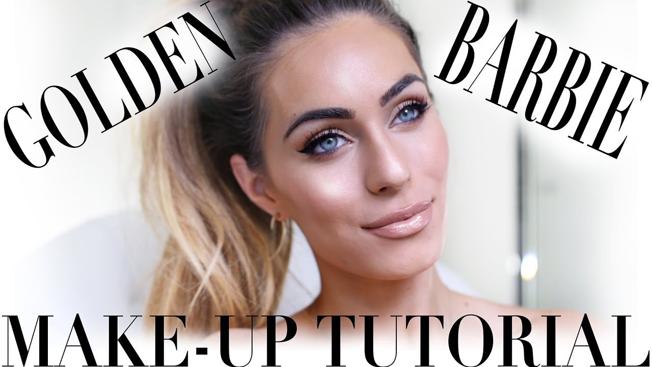 GOLDEN BARBIE SUMMER MAKE-UP TUTORIAL | Lydia Elise Millen | Ad