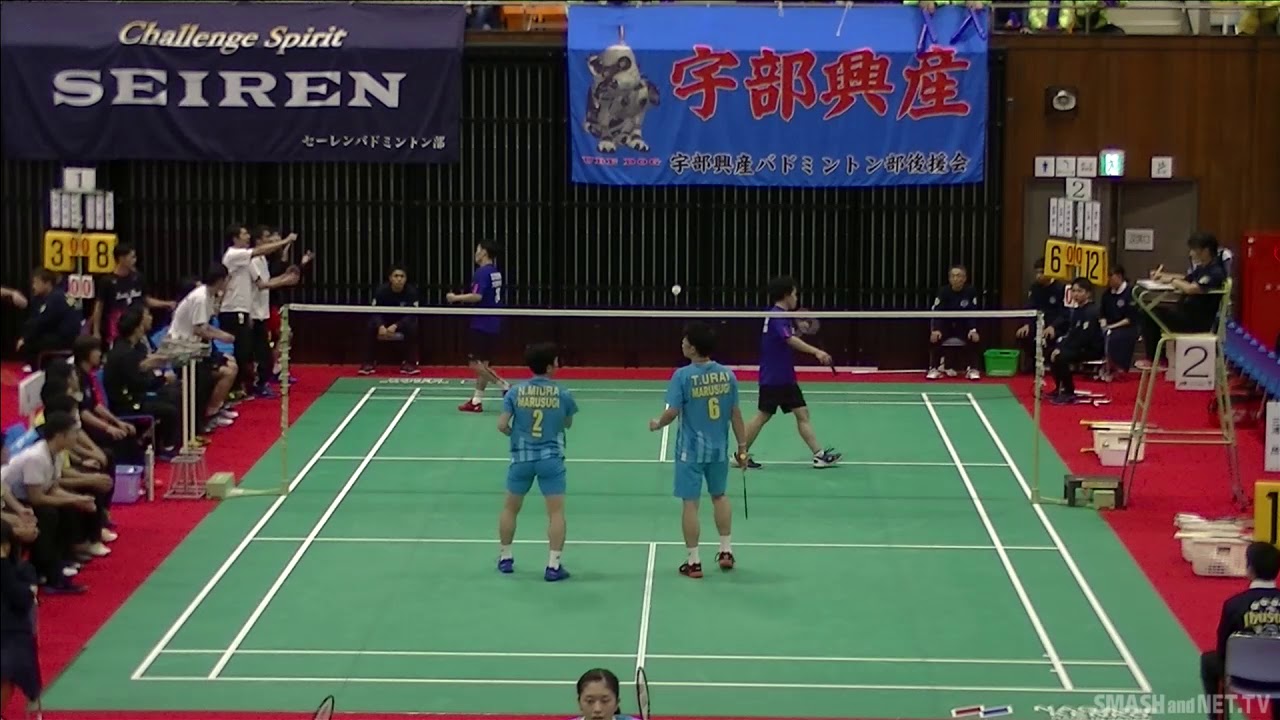 浦井／三浦（丸杉）vs 北林／成冨（大同特殊鋼）MD第2日・第三試合【S／Jリーグ2　2019】