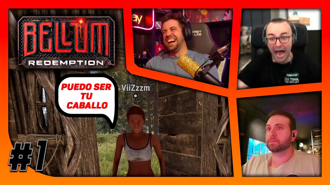 🤣MEJORES MOMENTOS BELLUM 2🤣 - DÍA #1 AURON, XOKAS, VEGETTA, GREFG...