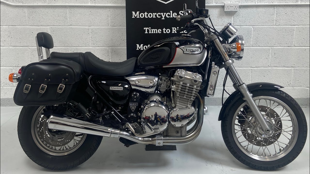 Triumph Adventurer 900, 1998, walk around and start up