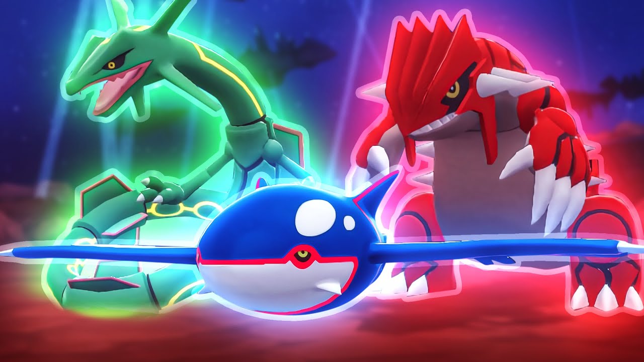 Как получить Кайогра, Гроудона и Райквазу в Pokemon Brilliant Diamond и Shining Pearl