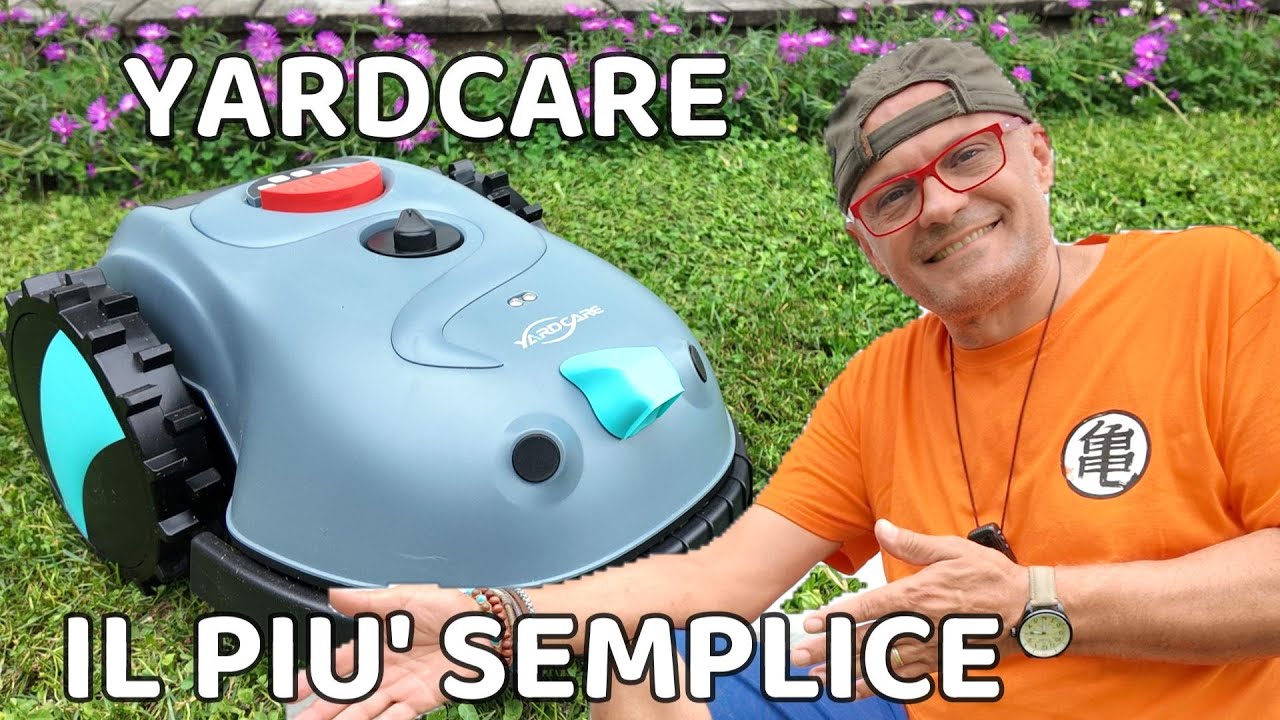 Robot Tagliaerba FINALMENTE FACILE  YARDCARE Lawnmover V100