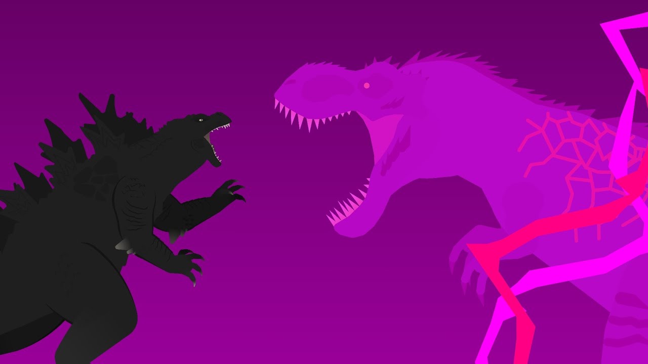 Godzillasaurus ( godzilla Minus one) vs Omega 09 | sticknode animation