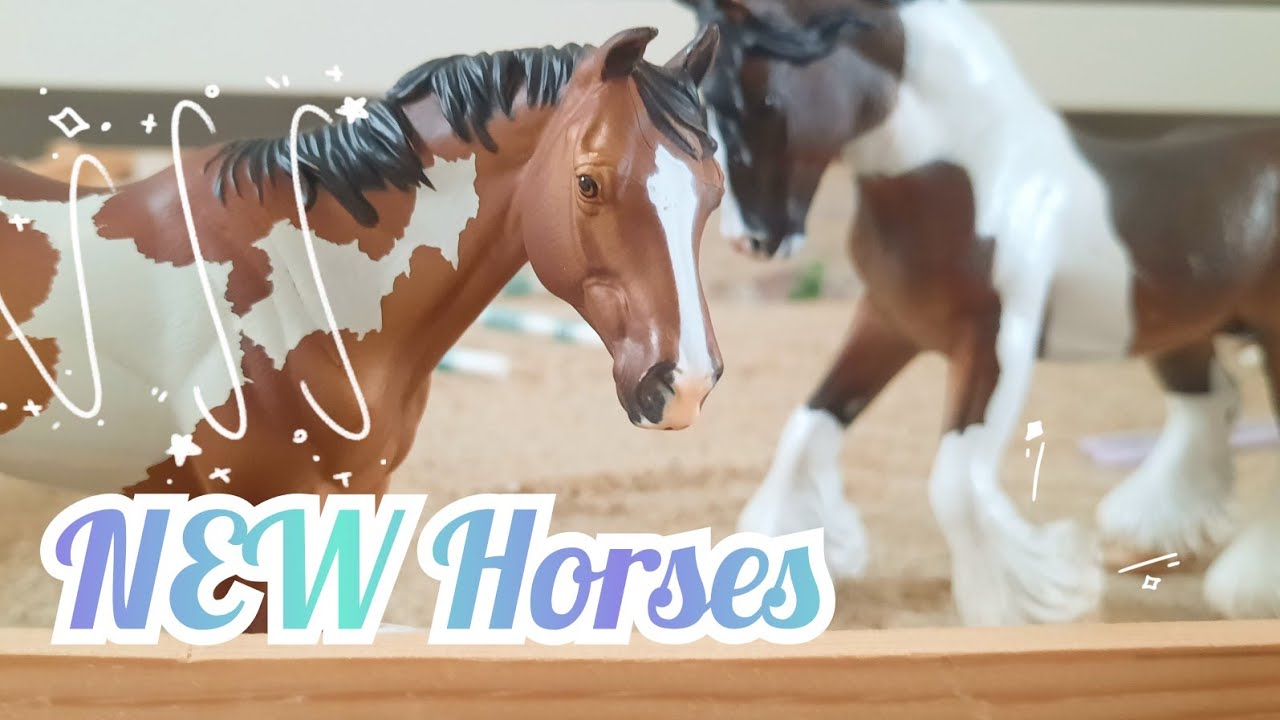 NEW Model Horse Unboxing || CollectA Horses Unboxing & Review || Schleich UK Rider ||