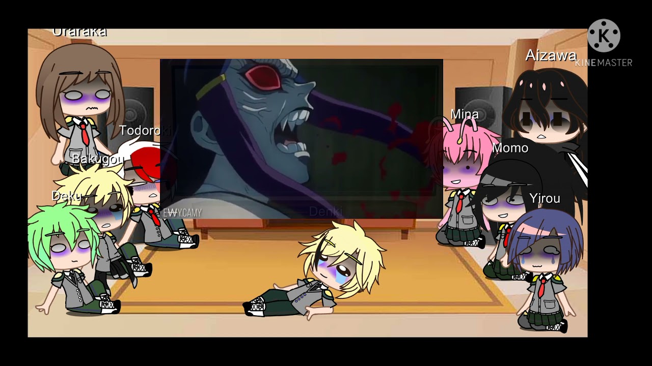 Bnha reacciona a t/n ¥Angie-Chan¥Gacha (tu eres Nezuko)  2/?