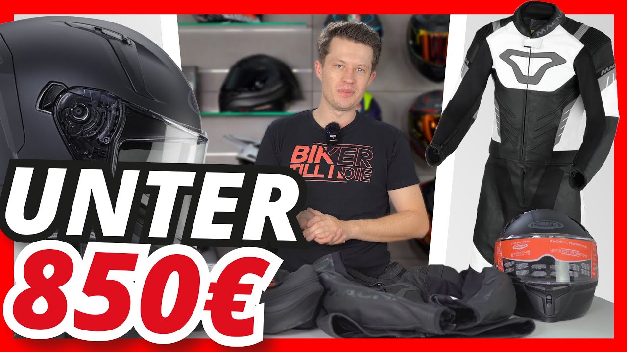 TOP LEDERKOMBI-OUTFIT für UNTER 850€ 🤯 Sportliches Motorrad-Outfit von Helm bis Stiefel!