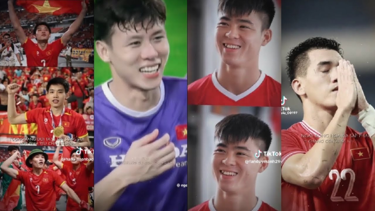 Video Tiktok | Tổng hợp các video edit cầu thủ, bóng đá Việt Nam 🇻🇳⚽ #thinhhanh 