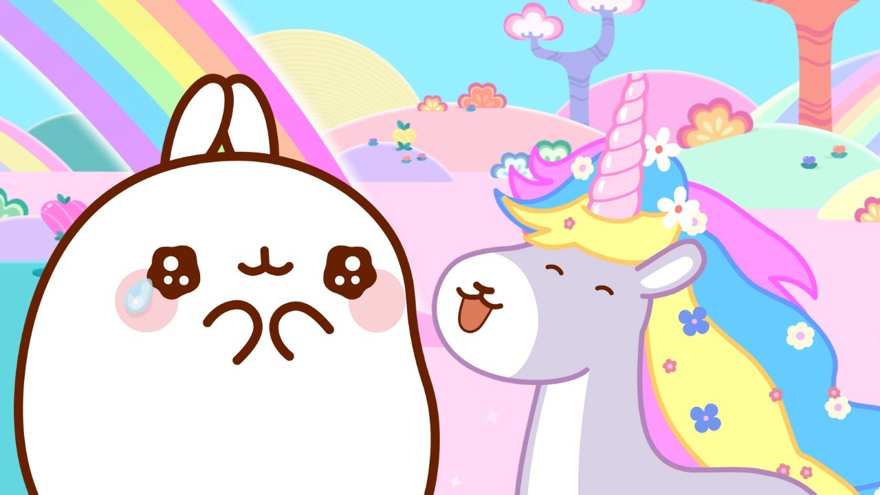 Molang and Piu Piu :  My UNICORN  BFF 🦄 🌈