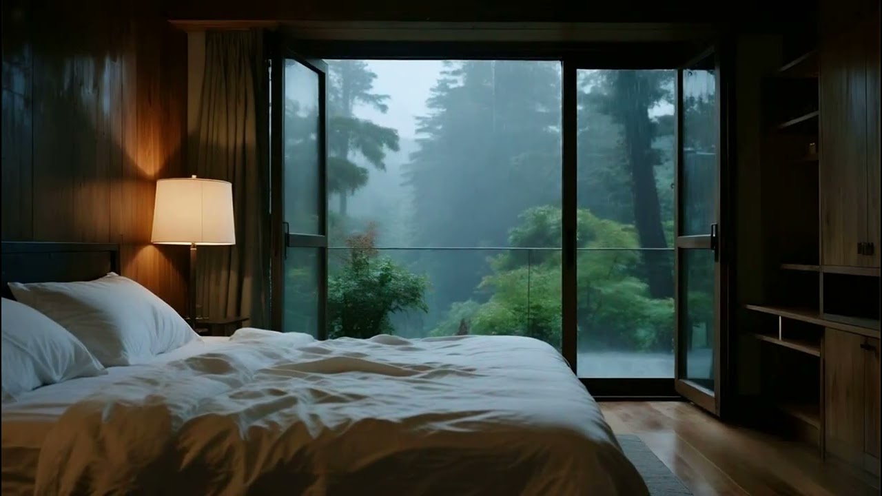 Relaxing Piano Music & Rain Sounds for Deep Sleep, Stress Relief, Calm Anxiety & Meditation