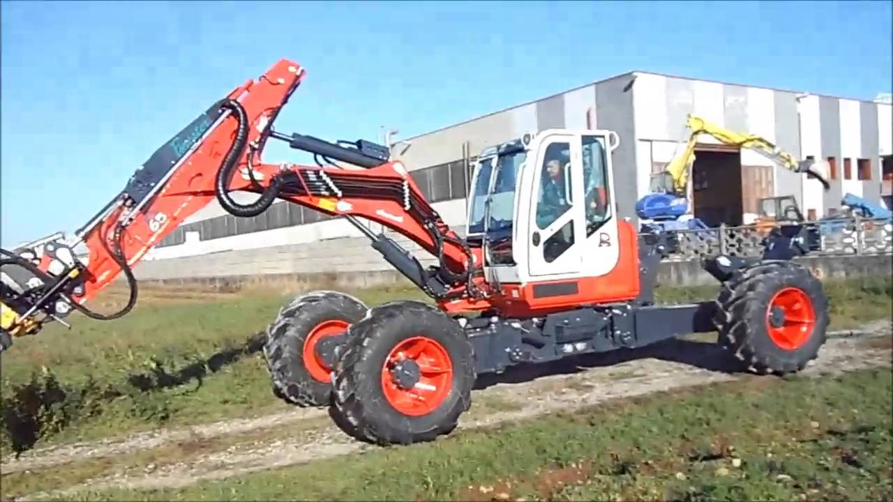 Escavatore forestale - Euromach R65S Forester