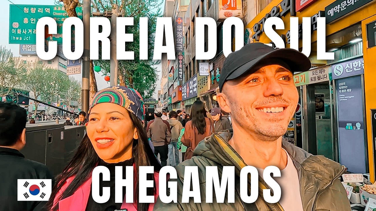 COMO É VIAJAR PARA A COREIA DO SUL | NOSSAS PRIMEIRAS IMPRESSÕES
