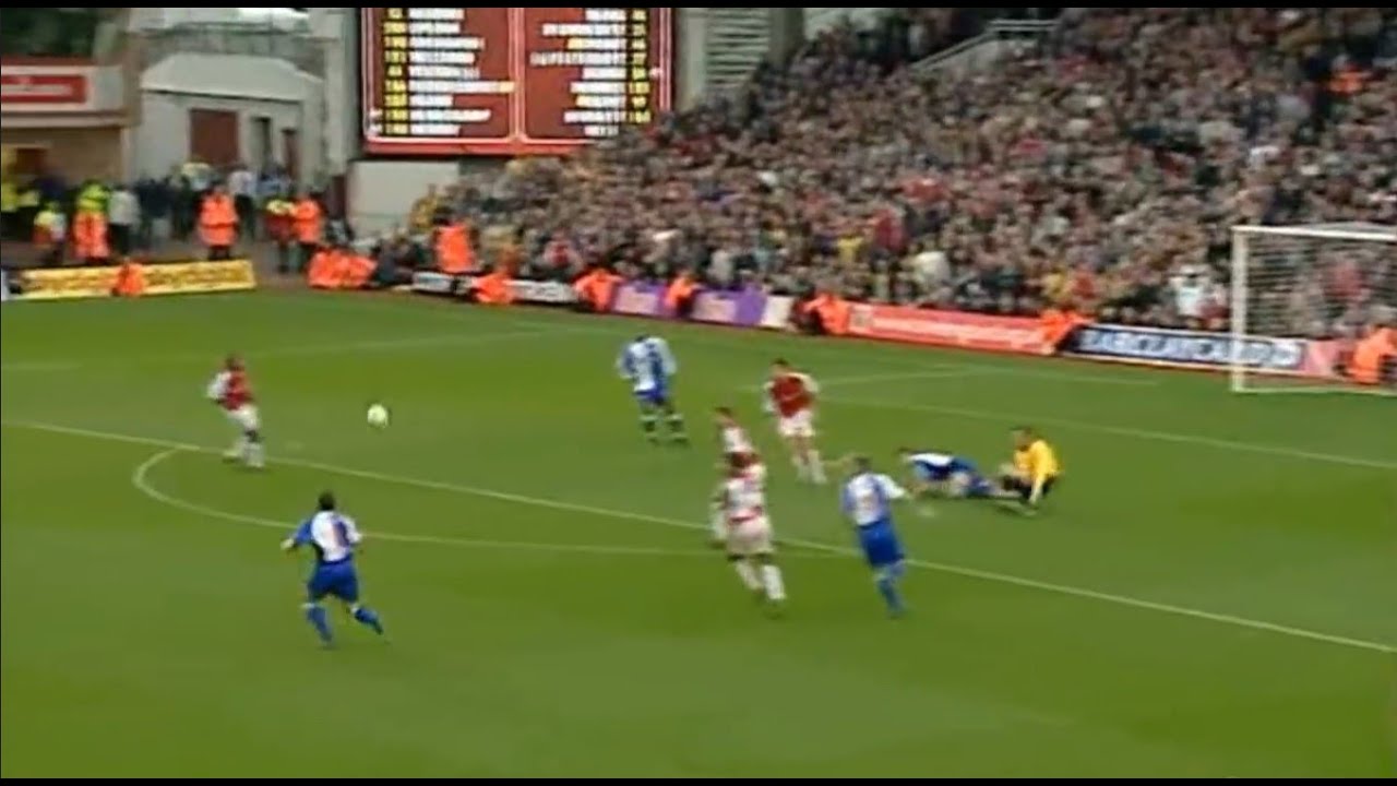 Arsenal 3-3 Blackburn Rovers (20/10/01)
