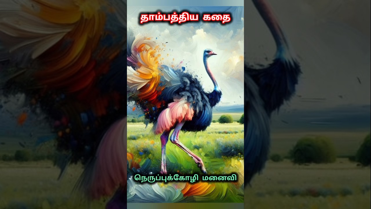நெருப்புக்கோழி மனைவி தாம்பத்திய கதை #lovestory #moralstory #padithailpidithathu #tamil