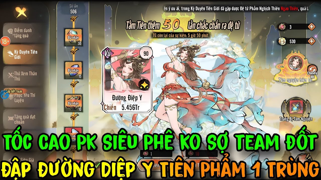 Ta Làm Tông Sư Trong Tiên Môn - Đập Đường Diệp Y Tiên Phẩm 1 Trùng Tốc Cao PVP Siêu Phê