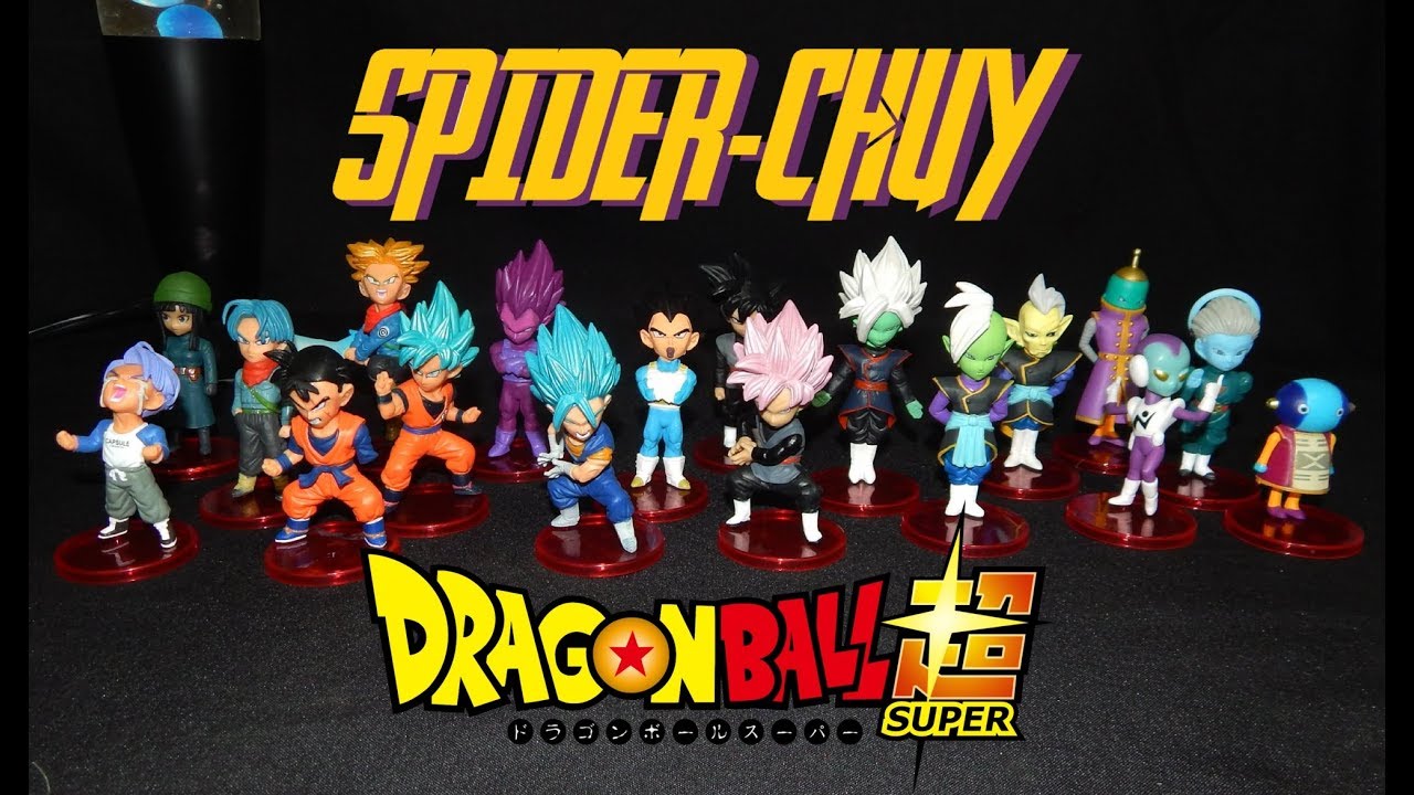 Colección de Mini Figuras DRAGON BALL SUPER Saga de Goku Black | Aliexpress Reseña Bootleg Español