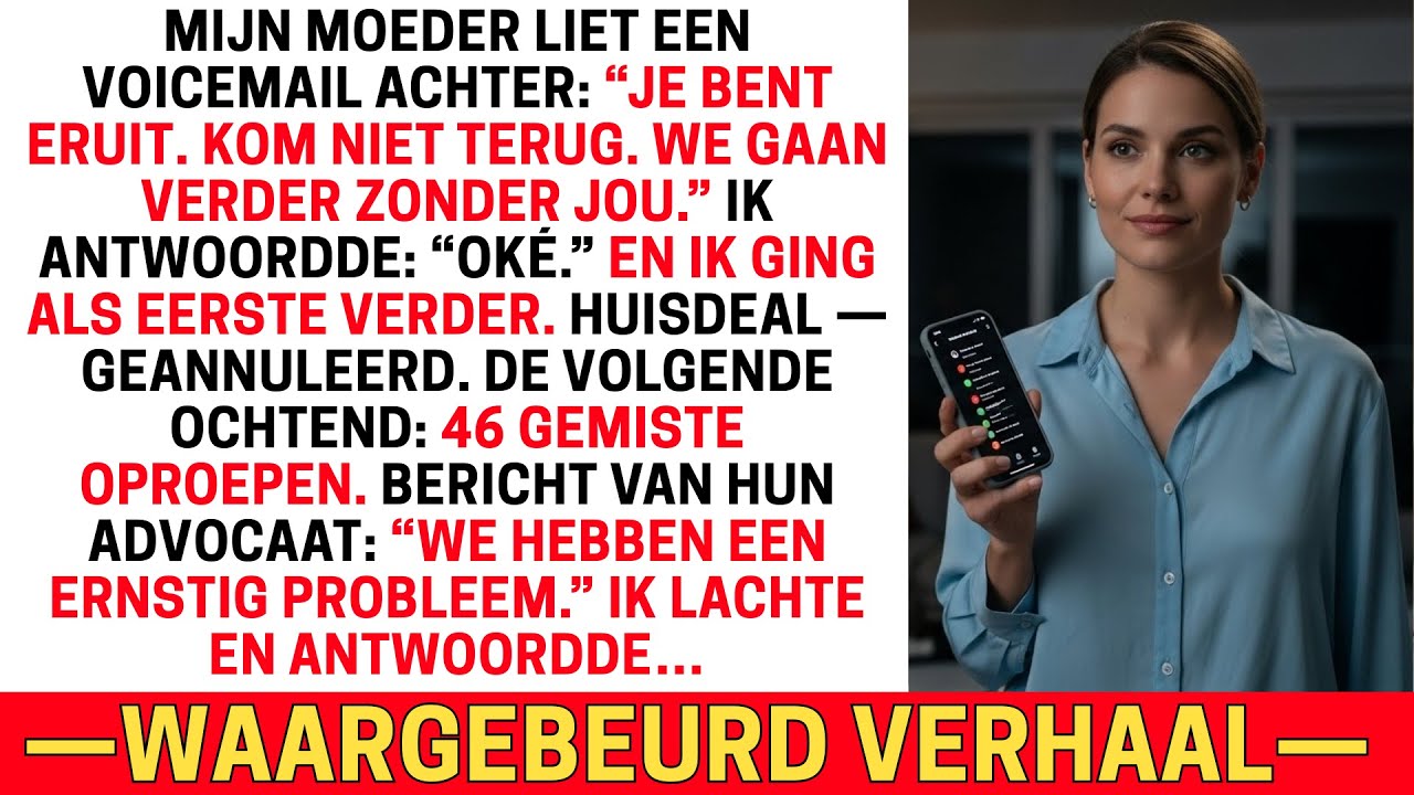 MIJN MOEDER LIET EEN VOICEMAIL: “KOM NIET TERUG.” DE OCHTEND ERNA: 46 GEMISTE OPROEPEN, ZE SMEKTEN
