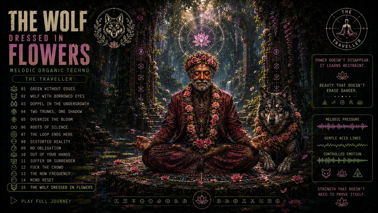 The Wolf Dressed in Flowers | Melodic Organic Techno (The Traveller)