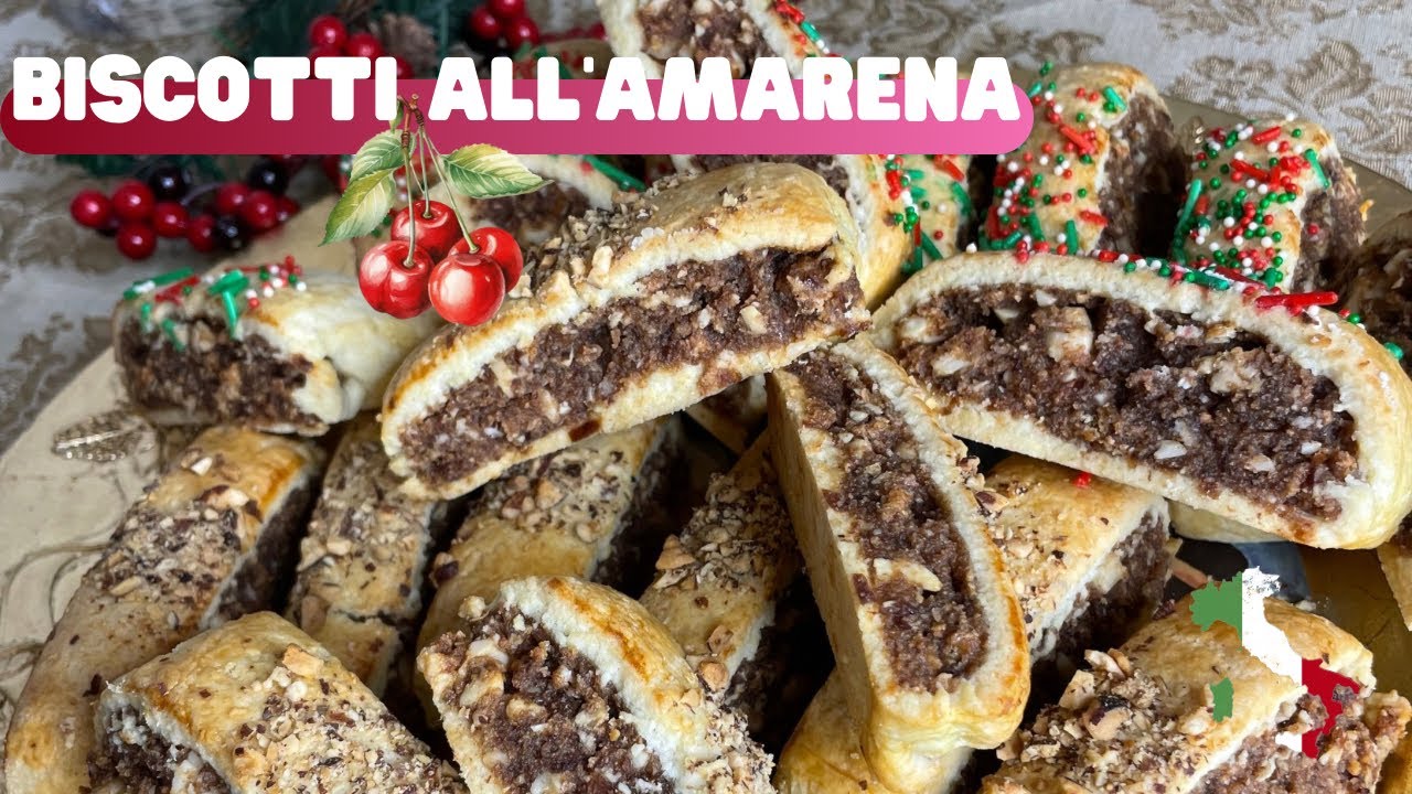 Печенье «Вишневая амарена»