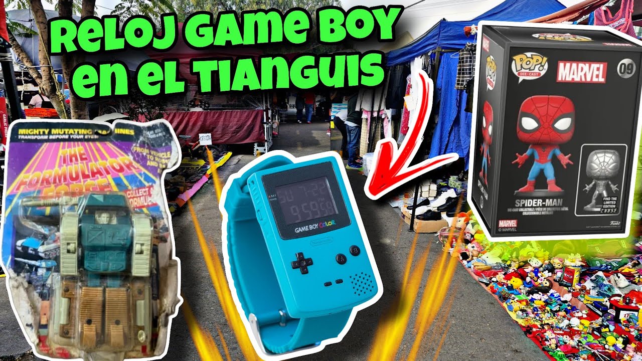 Tianguis de juguetes/ tanque transformers 😱  spiderman de metal  #tianguis #swapmeet #coleccion 