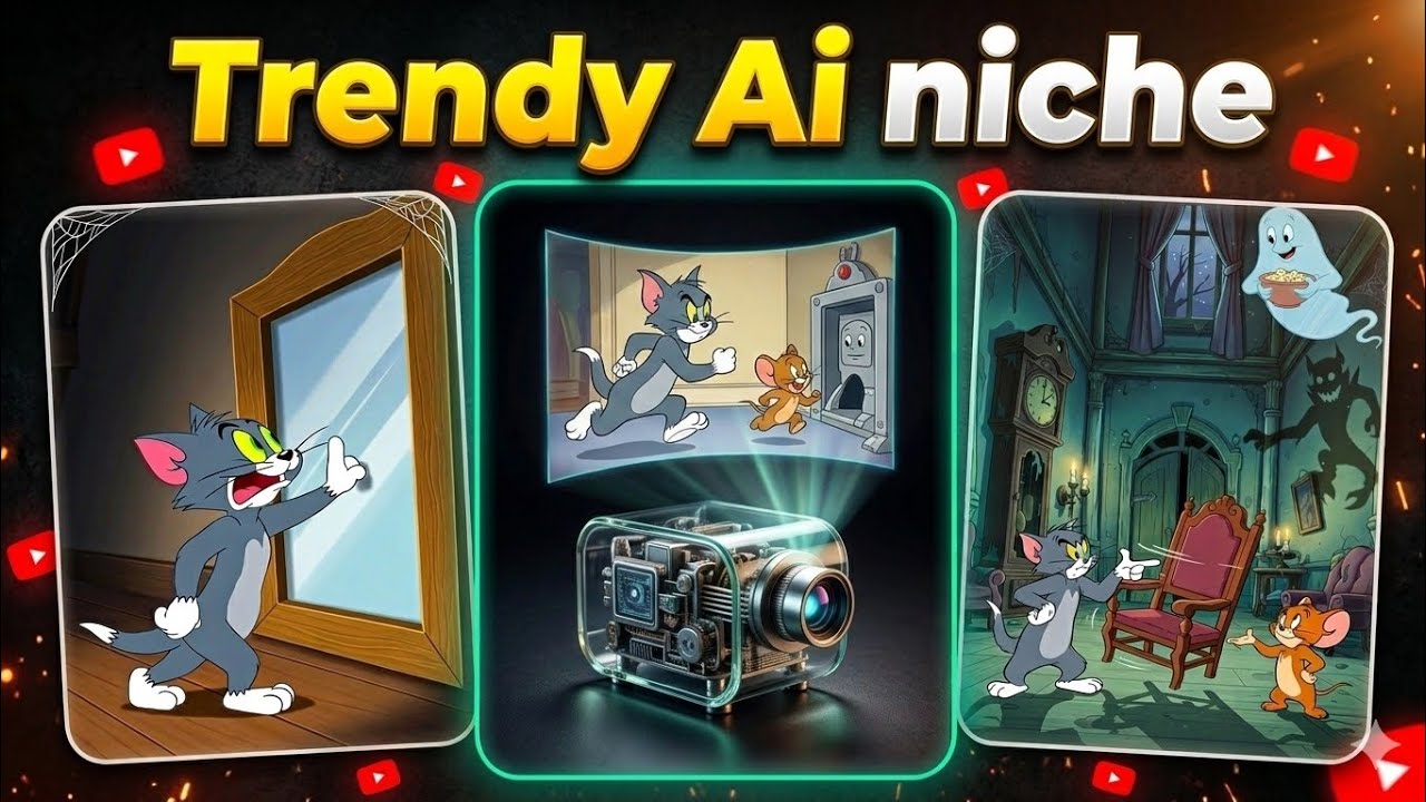 NEW Viral Ai niche | Ai Se kese bnaye Video | Trendy Ai niche