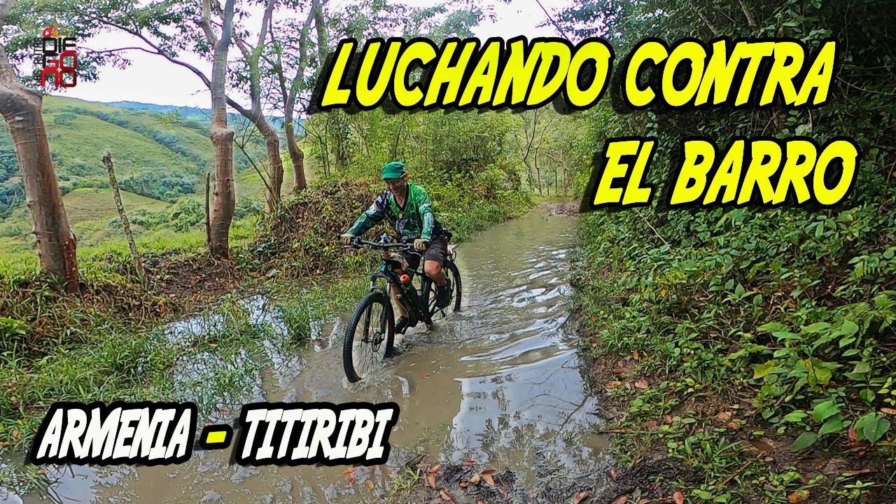 ARMENIA - TITIRIBI - Un CAÑON ideal para el MTB #mtbcolombia