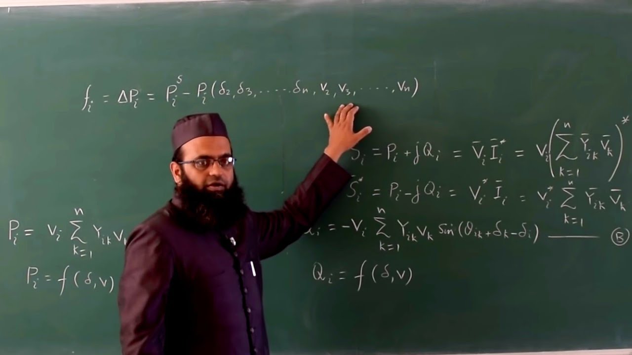 Newton-Raphson Method of Load Flow | Lecture 2 of 4