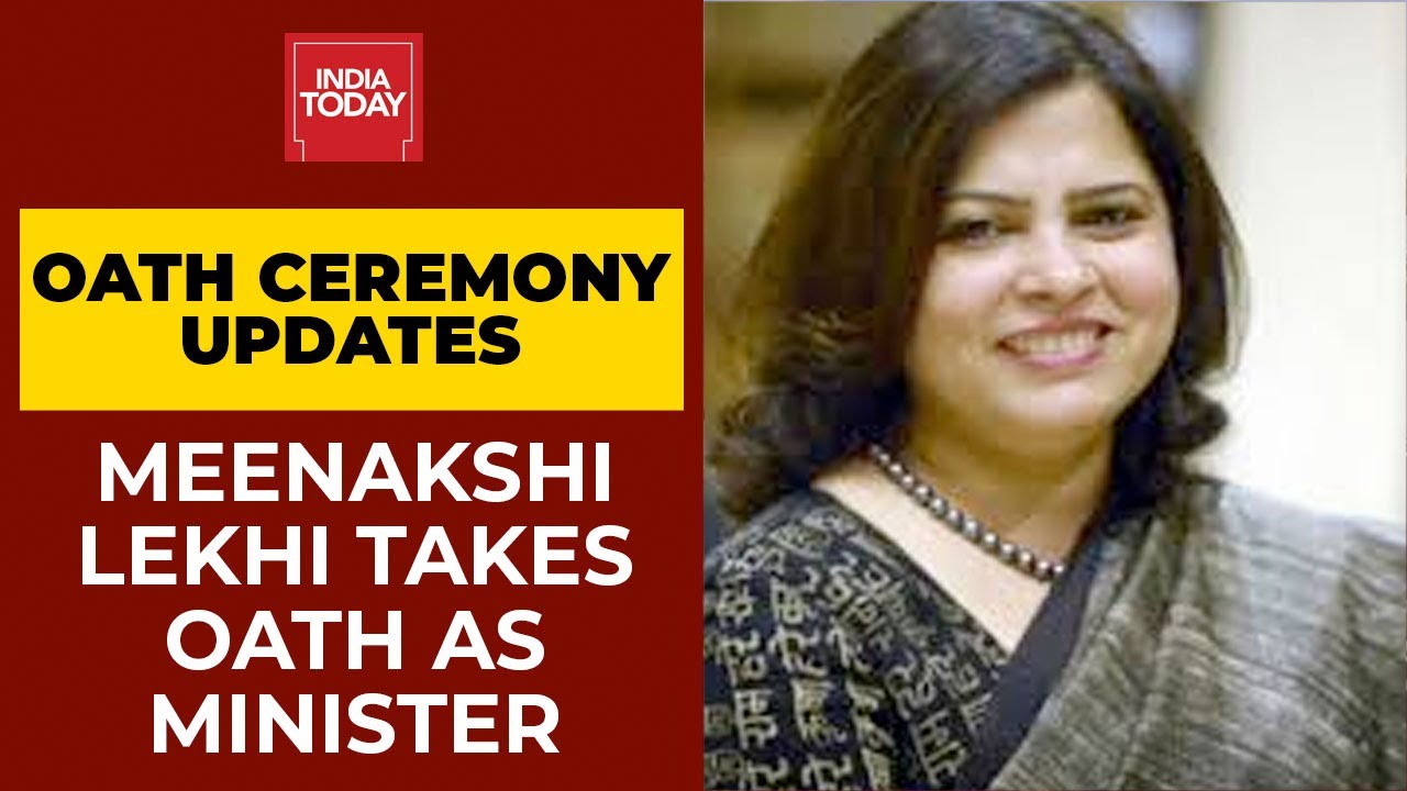 Modi Cabinet Oath Ceremony Live Updates: Meenakshi Lekhi Takes Oath As Minister | Breaking News