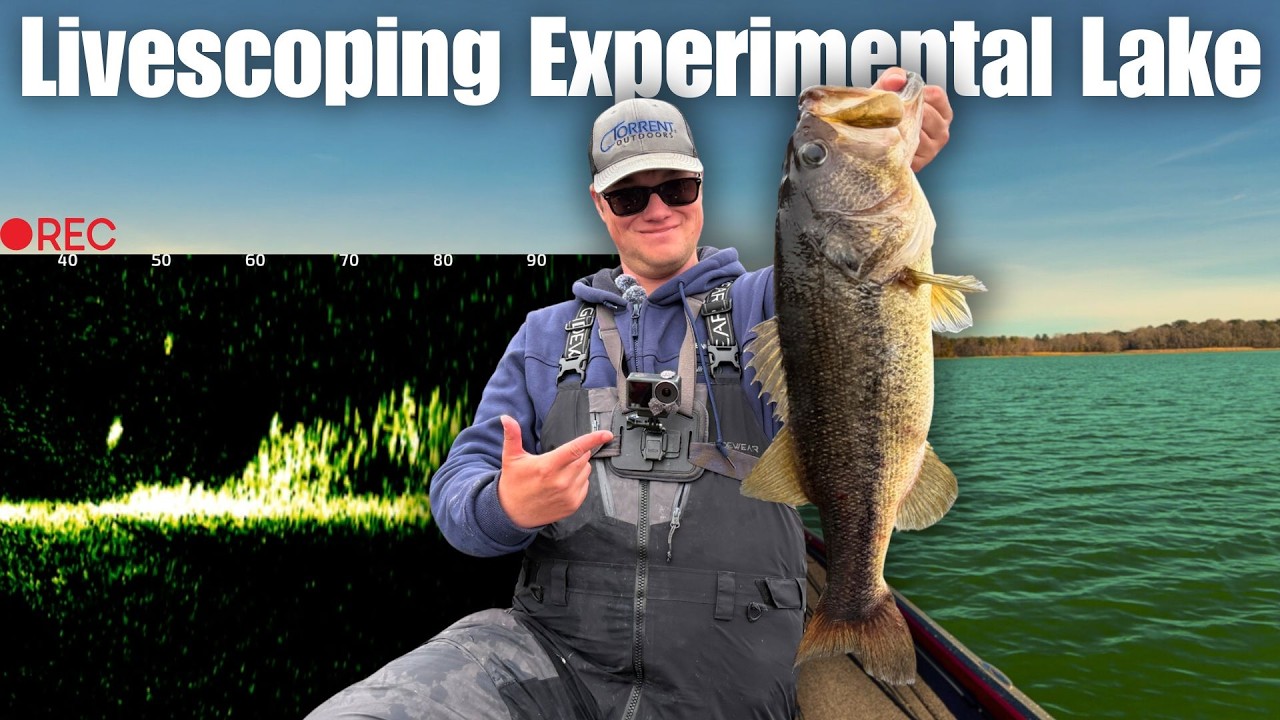 Livescoping An Experimental Lake For GIANT Bass! (New PB)